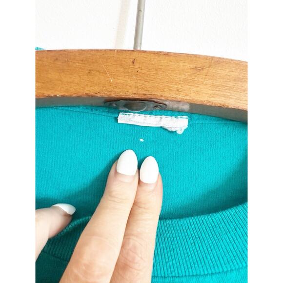 Vintage Western Turquoise Fringe Hazelwoods Size Medium T Shirt - Picture 5 of 13